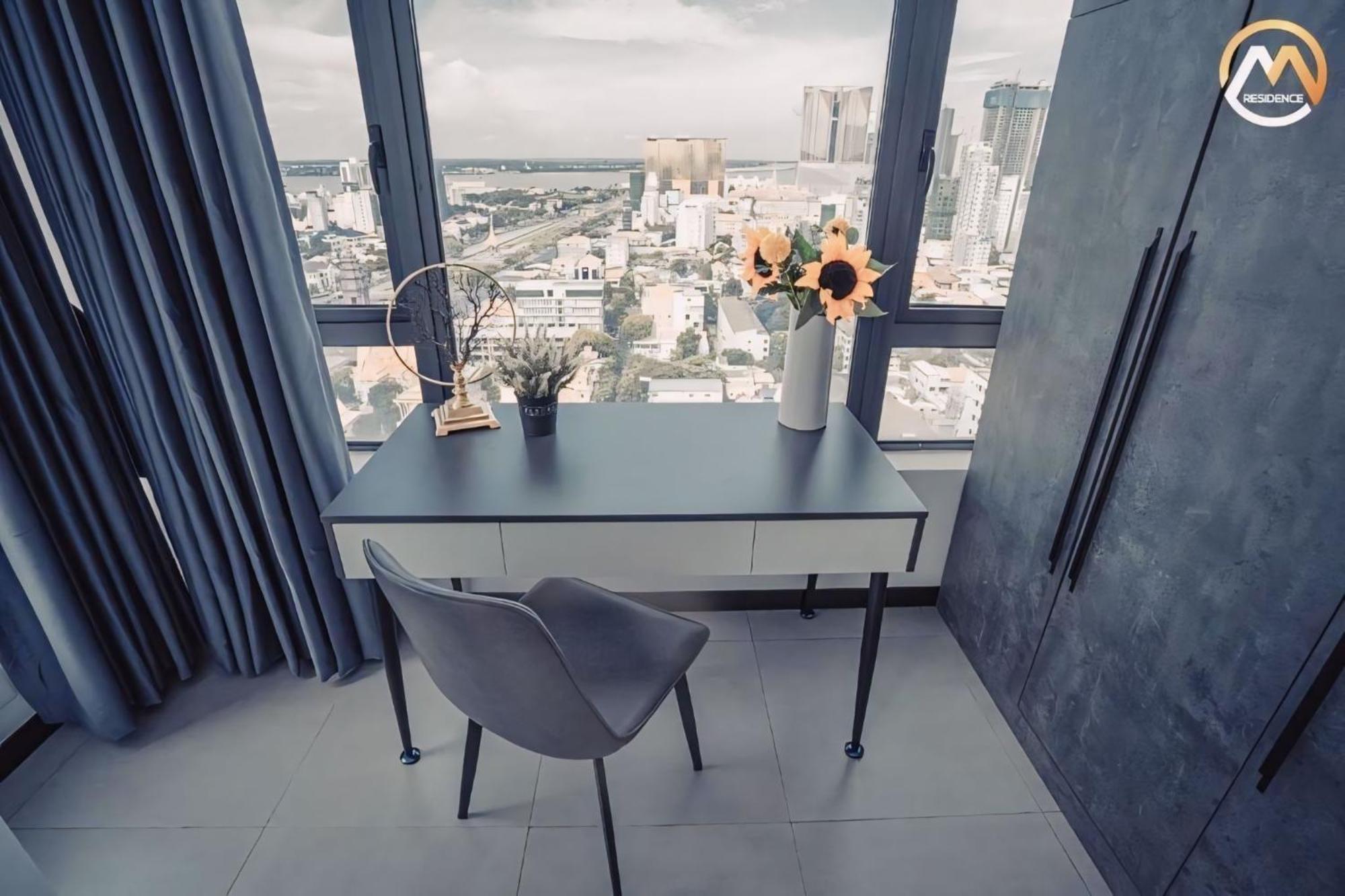 Hotel Serviced Condo Unique Infinity Pool With Mekong River View بنوم بنه المظهر الخارجي الصورة