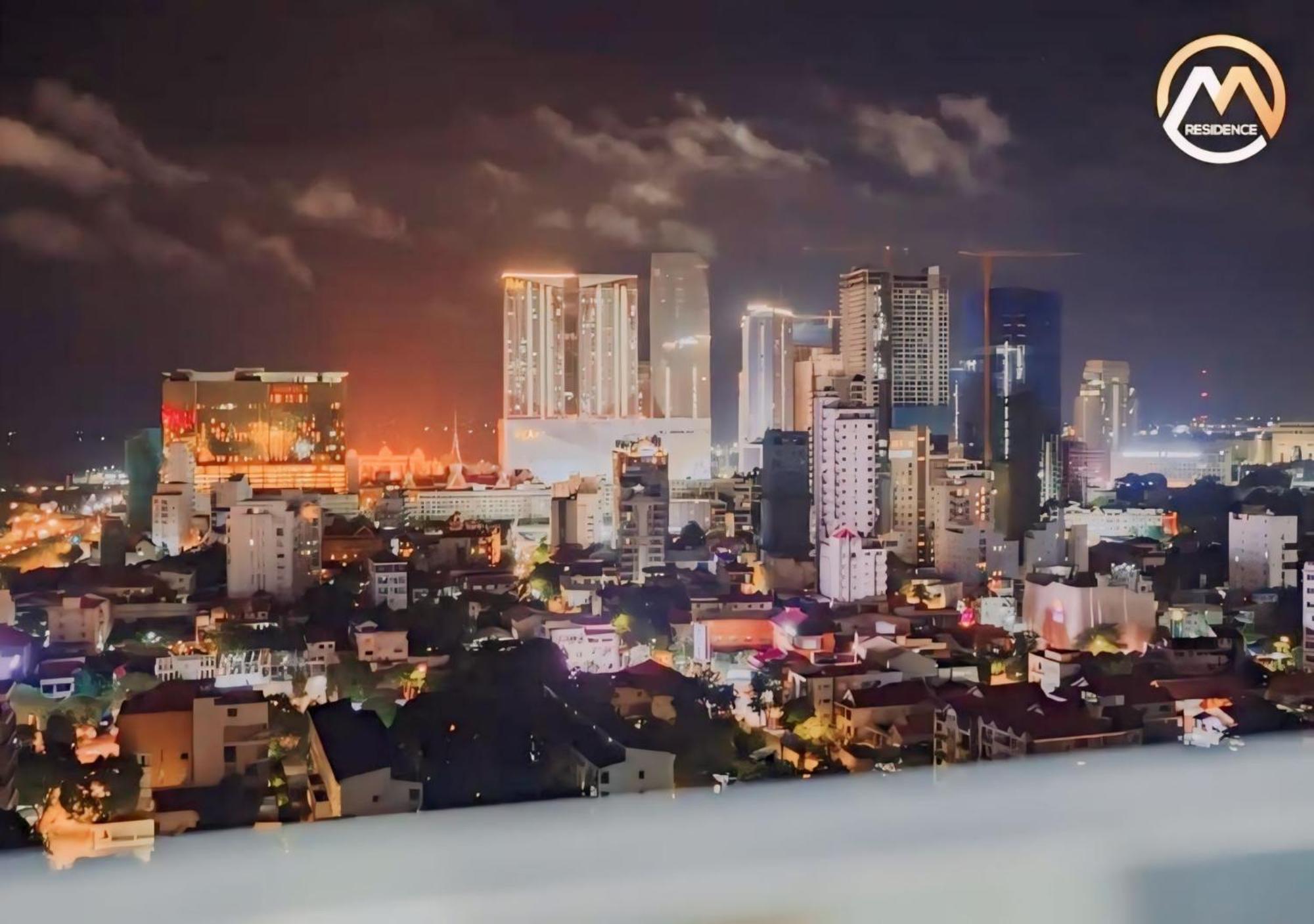 Hotel Serviced Condo Unique Infinity Pool With Mekong River View بنوم بنه المظهر الخارجي الصورة